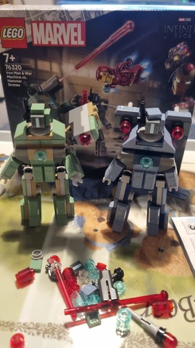 Lego marvel iron man war - lego,