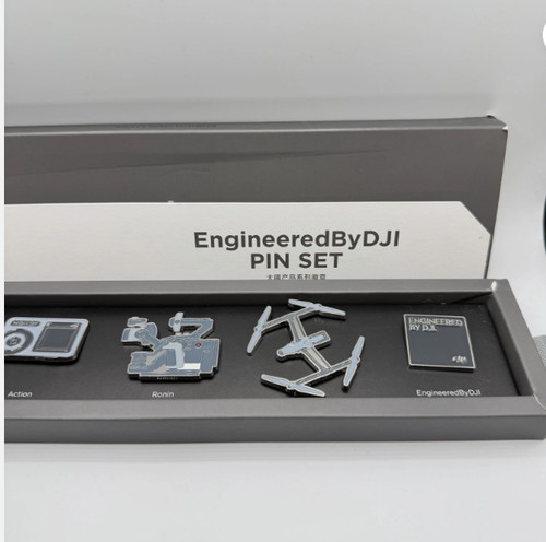 Dji drones pin badge - dji,