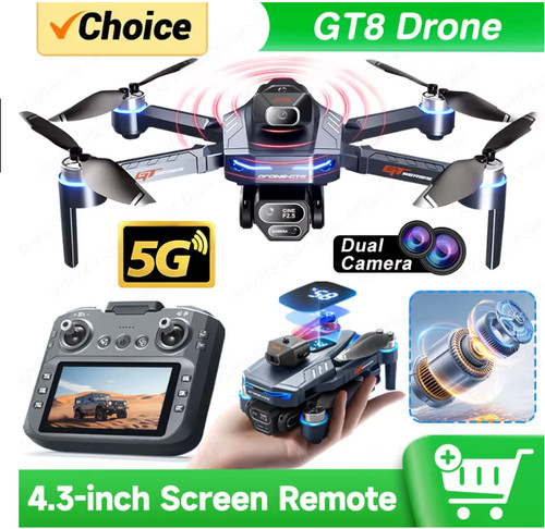Gt8 gps drone - gps, 8k